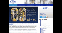 Desktop Screenshot of colecarbide.com